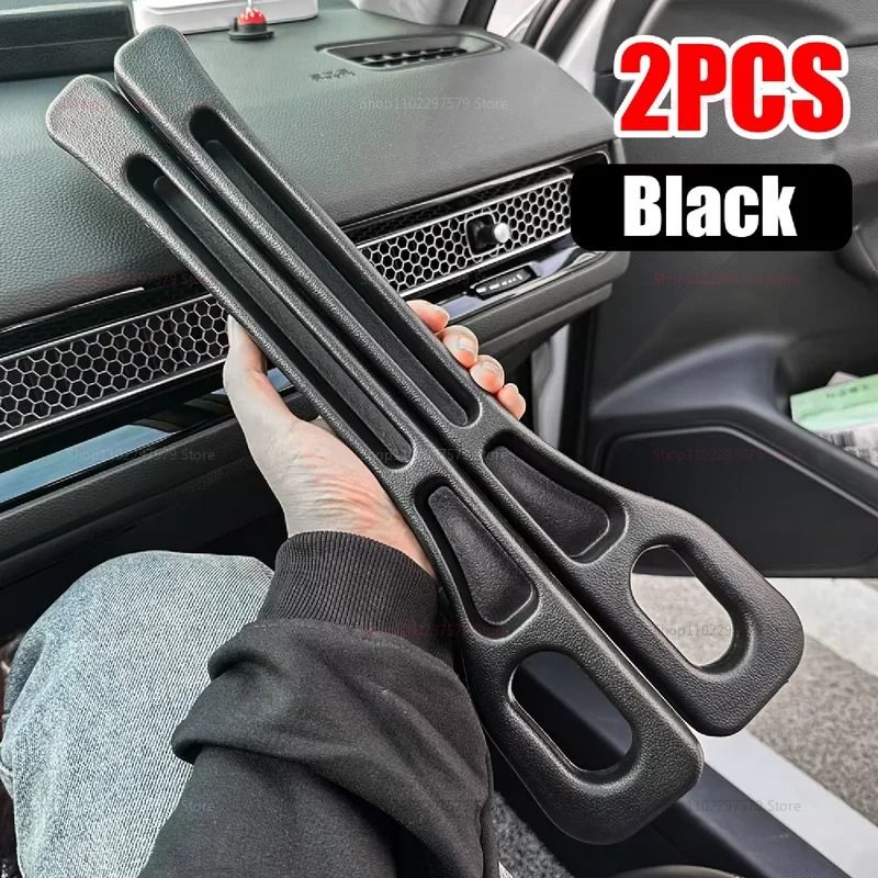 Car Seat Gap Filler Leak Proof Crevice Storage Strips Interior Organizer 2 Piece Set