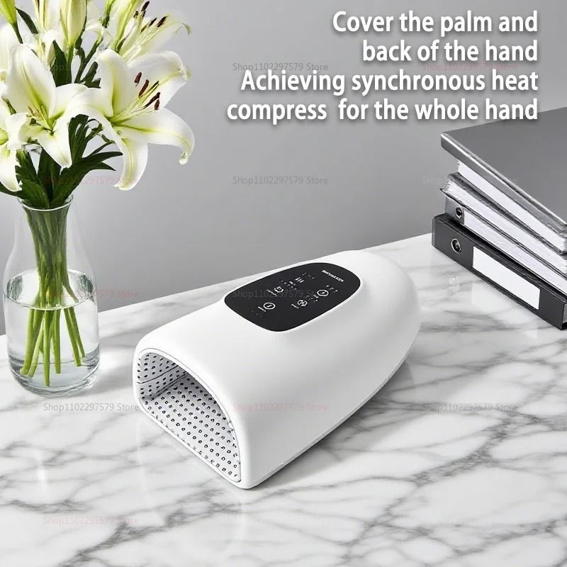Automatic Hand Massager With Hot Compress Air Pressure Therapy For Hand Pain Relief And Relaxation 3