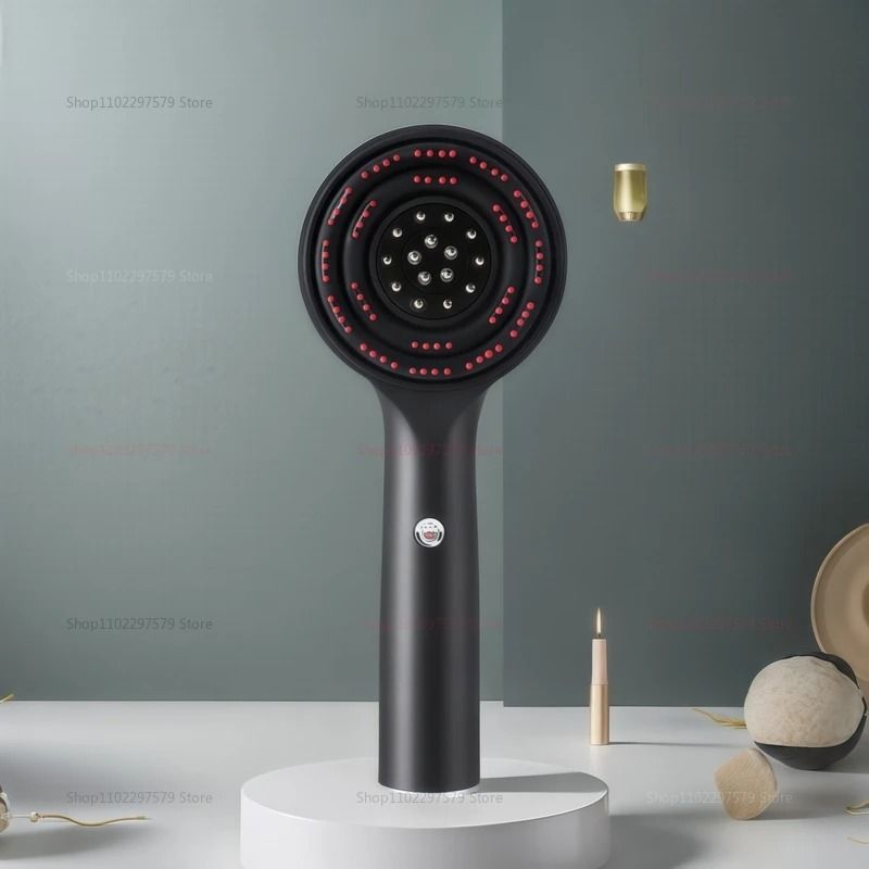 Red Light Hair Comb Massager With Scalp Therapy And Hair Growth Stimulation 1