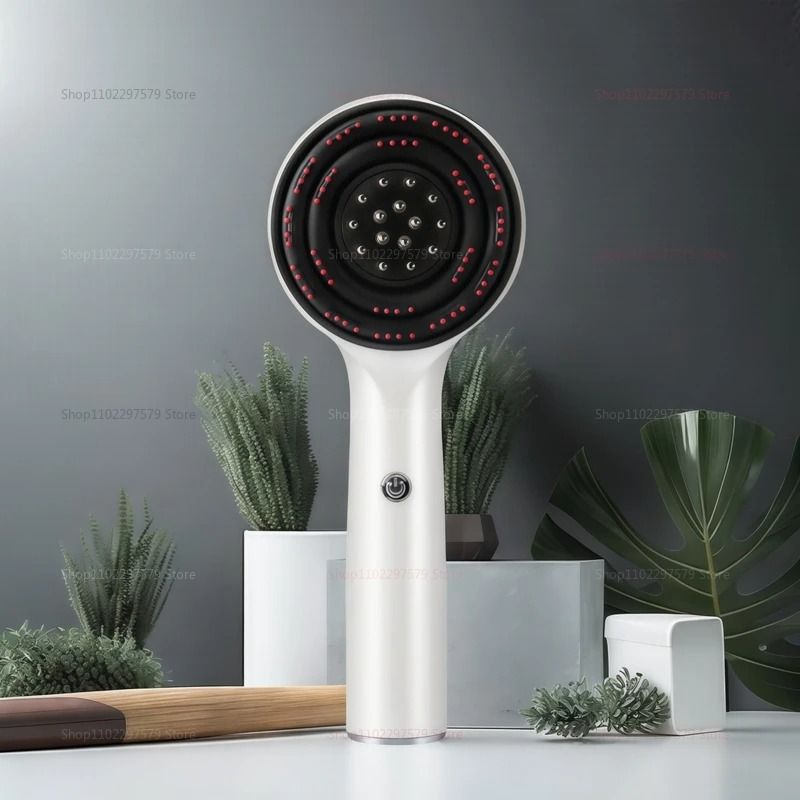 Red Light Hair Comb Massager With Scalp Therapy And Hair Growth Stimulation 2