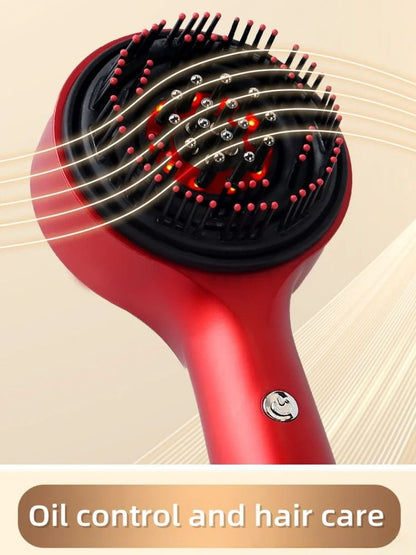 Red Light Hair Comb Massager With Scalp Therapy And Hair Growth Stimulation 5