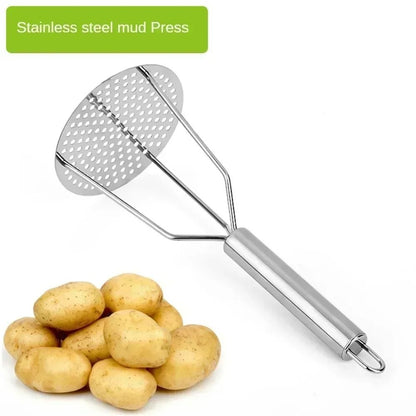 Stainless Steel Potato And Vegetable Masher For Kitchen Cooking 2
