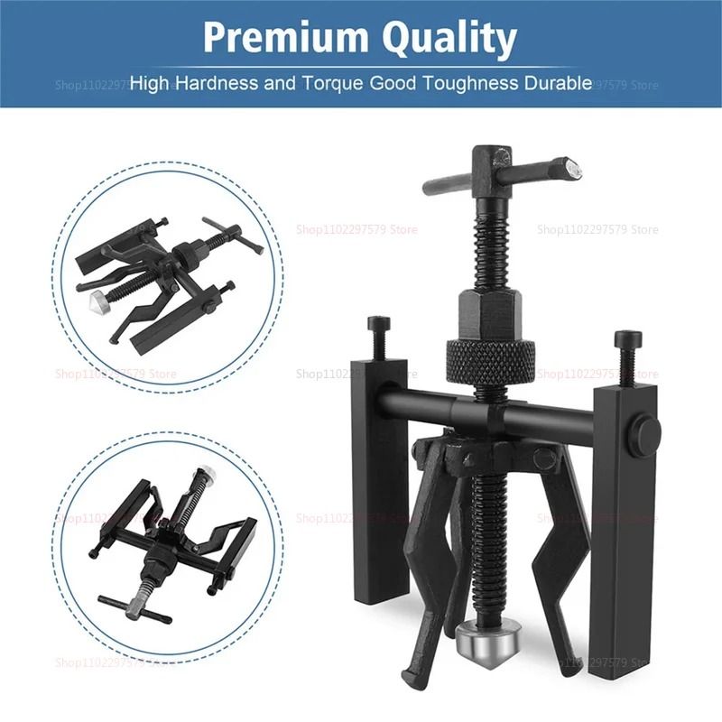 Three Claw Bearing Puller Tool Automotive Inner Bearing Extractor Gear Separator 3