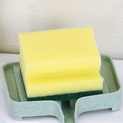 Soap Dish With Drain Multipurpose Bathroom Tray For Shower And Kitchen Storage 4