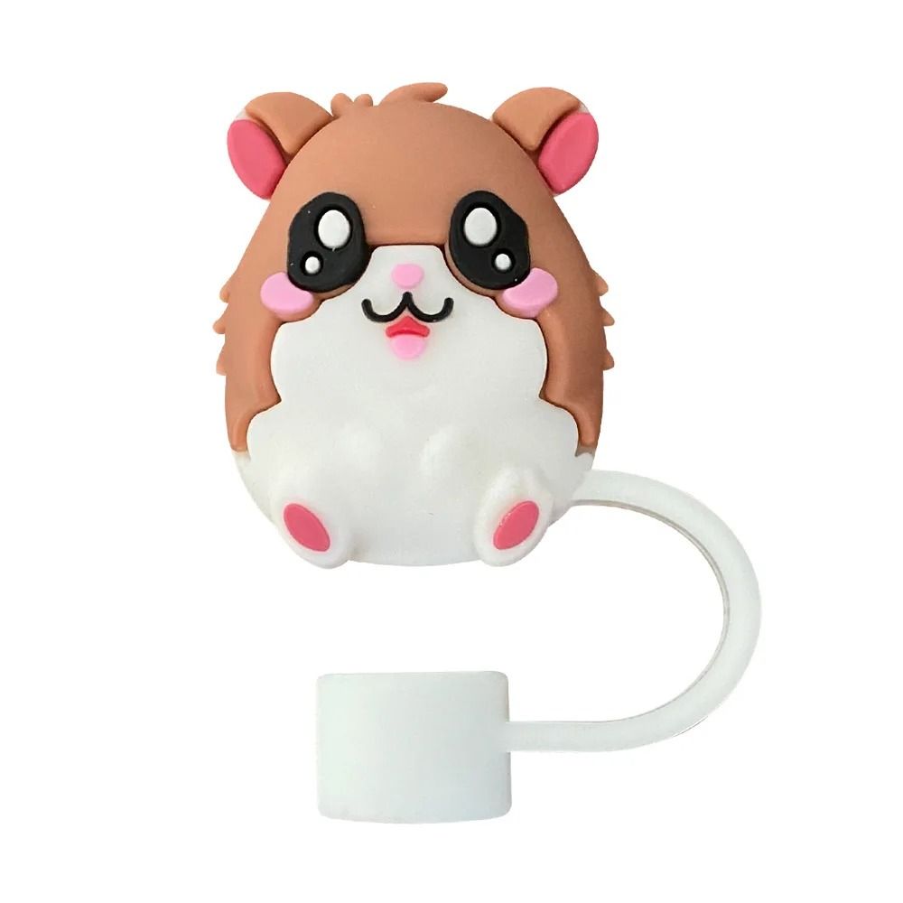 Great Cup Accessory Straw Cover Cap Cup Spill Stopper Silicone Tumblers Straw Topper Reusable Leak  12