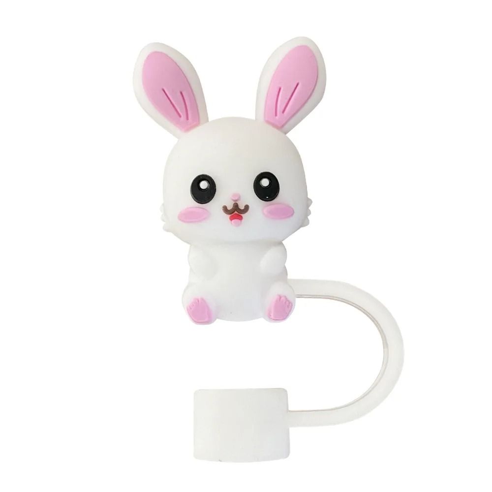 Great Cup Accessory Straw Cover Cap Cup Spill Stopper Silicone Tumblers Straw Topper Reusable Leak  13