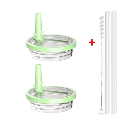Tumbler Lid Replacement With Flip Straw Leak Proof Spill Proof Cup Cover For 40oz Tumblers 20
