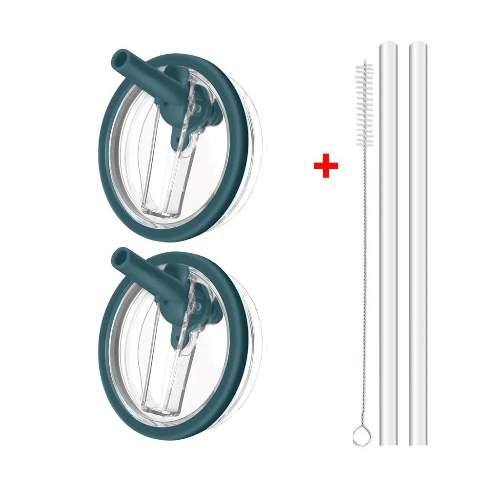 Tumbler Lid Replacement With Flip Straw Leak Proof Spill Proof Cup Cover For 40oz Tumblers 22