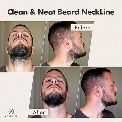 ClearLine Beard  Neckline Shaping Kit  Precision Guide For Grooming Mustache Goatee  Neckline 4