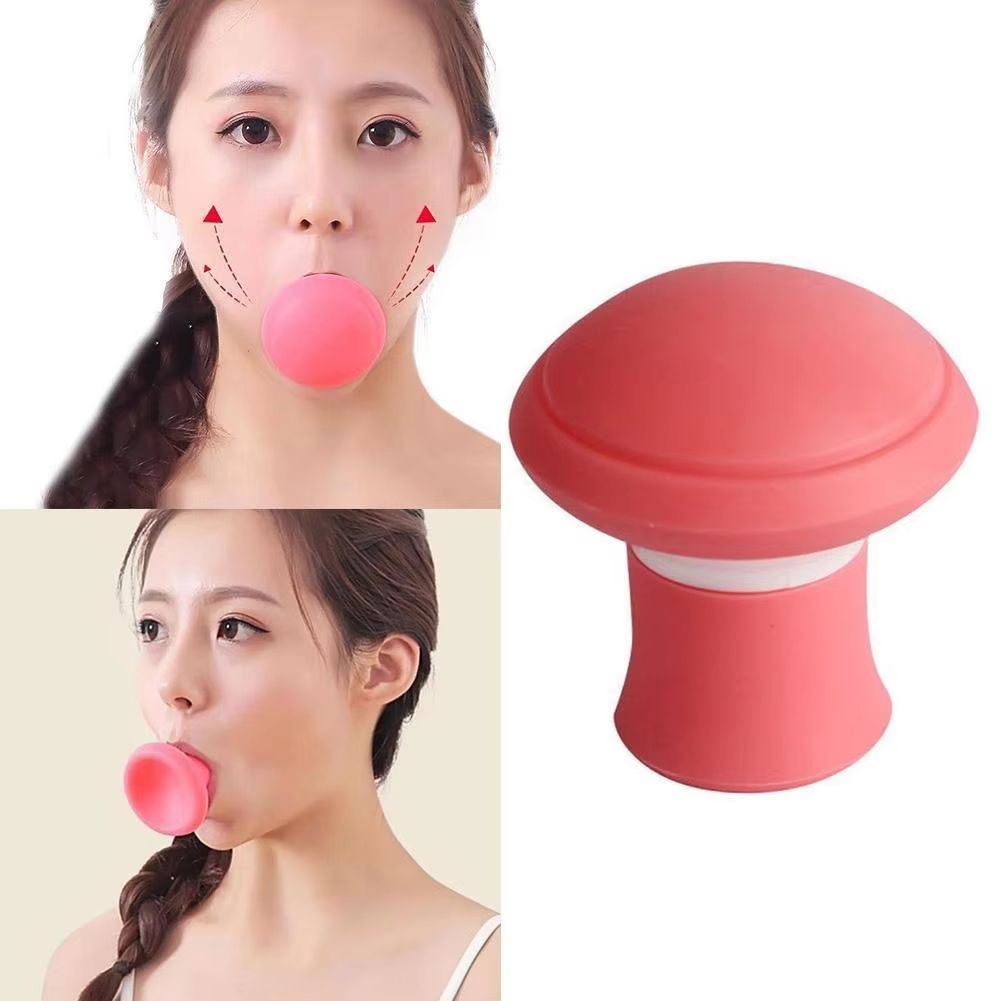 SculptEase Jawline & Chin Trainer – Silica Gel Mouth & Jaw Exerciser for Face Slimming & Lift