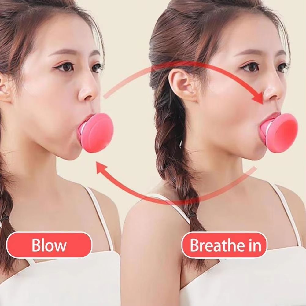 SculptEase Jawline  Chin Trainer  Silica Gel Mouth  Jaw Exerciser For Face Slimming  Lift 4
