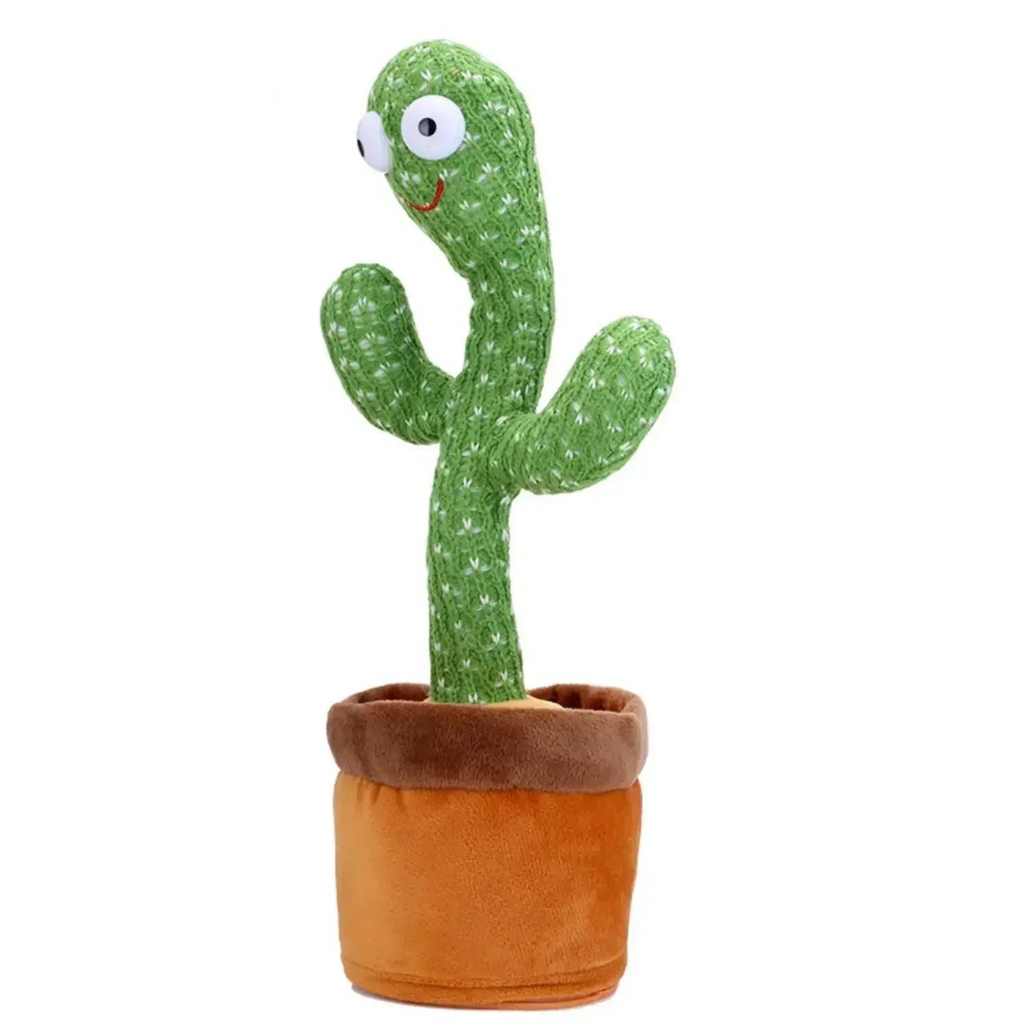 Interactive Dancing Cactus Plush LED Voice Replay Toy 6