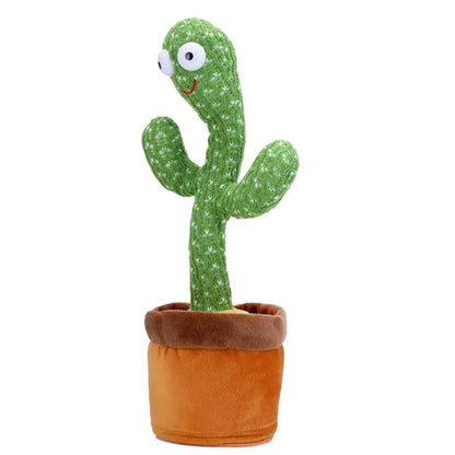 Interactive Dancing Cactus Plush LED Voice Replay Toy 6