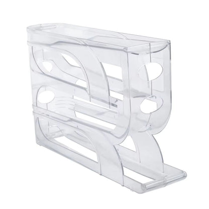 SpaceSave AutoRoll Egg Organizer 3Layer  4Layer  HighCapacity Egg Storage Rack 11