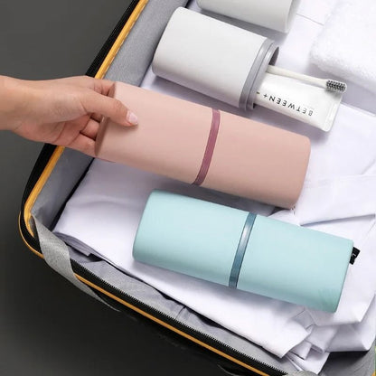Portable Travel Toothbrush Case Holder for Camping Business Trips