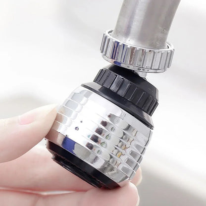 Kitchen Faucet Extender Adjustable Rotating Water Saving Sprinkler Head Attachment 2