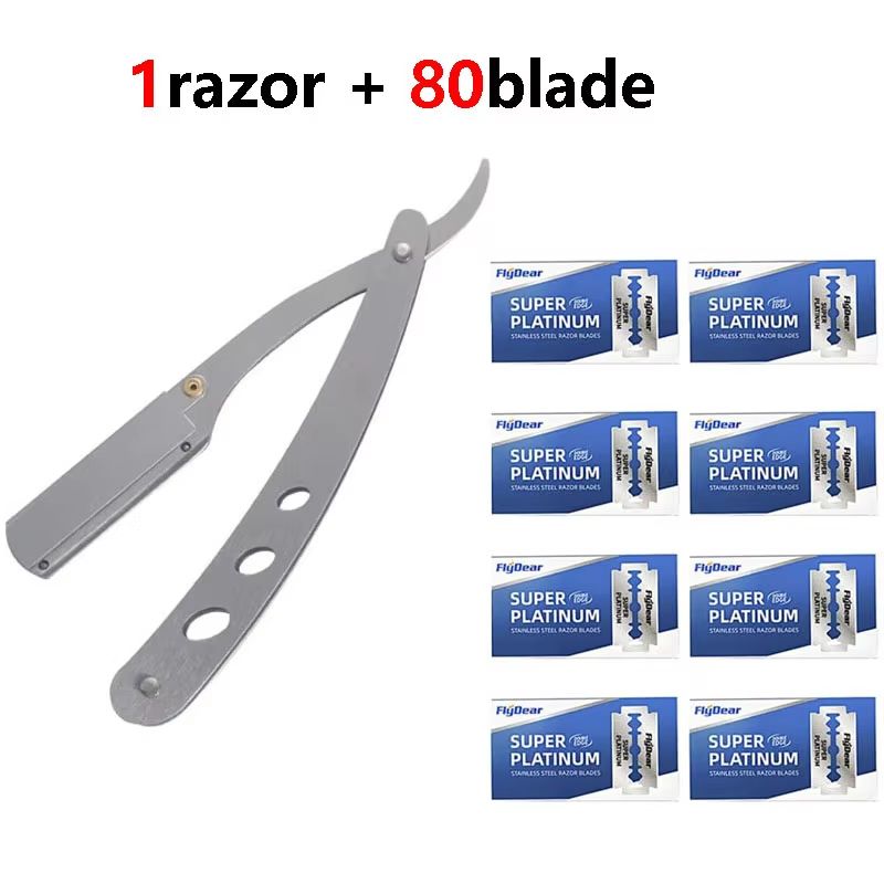 PrecisionCut Professional StraightEdge Razor  Stainless Steel Folding Shaver For Barbers  Grooming  11