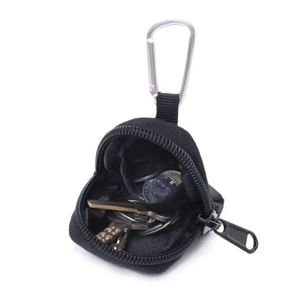 EnduraKey Tactical EDC Pouch  Compact Key Wallet  Coin Purse With Zipper  Keychain Loop For Outdoor 3