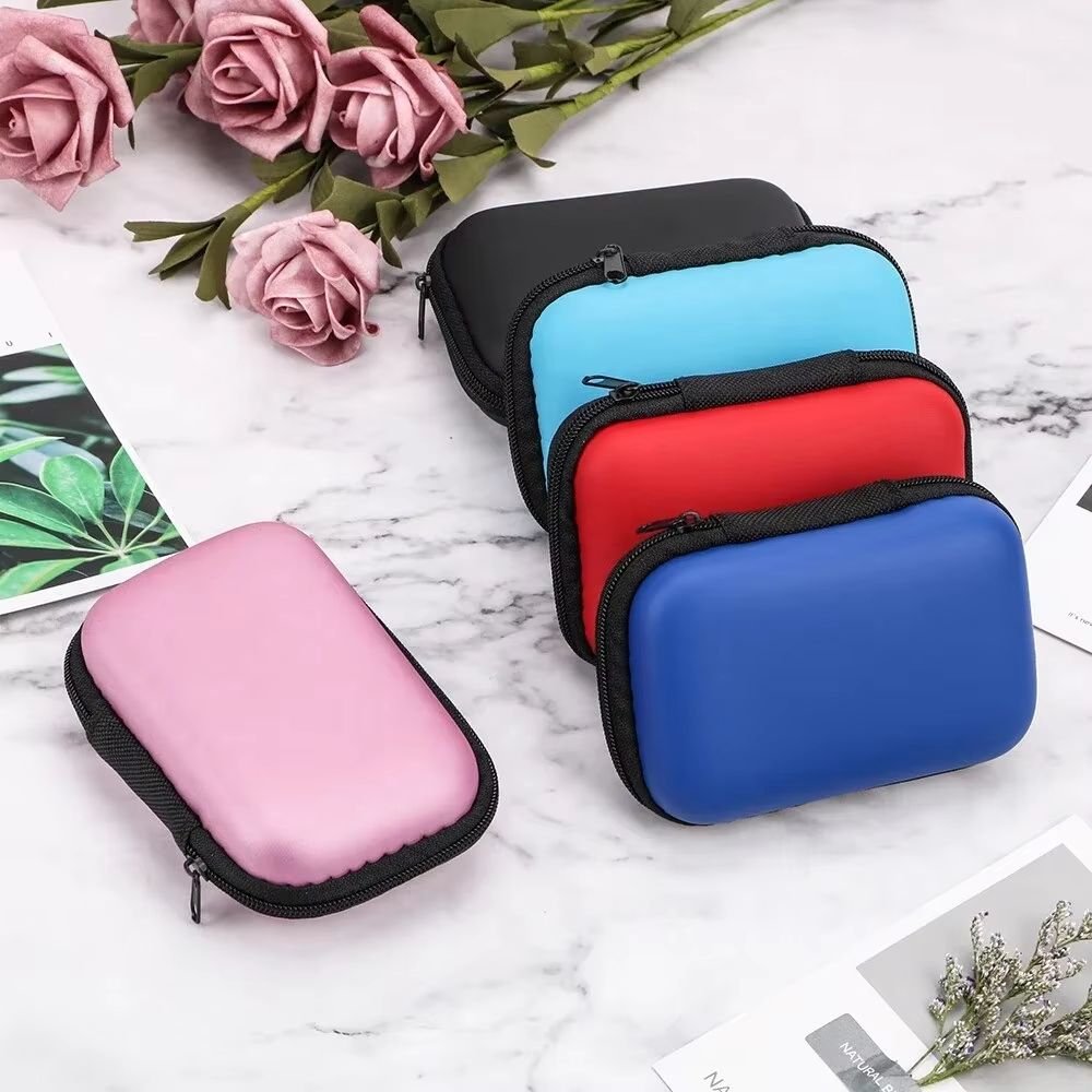 GearPack Compact Tech Travel Storage Bag  Zipper Case For Earphones Chargers  Cable Organization 1