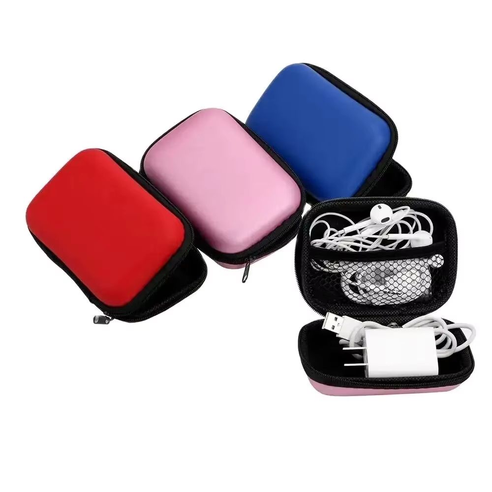 GearPack Compact Tech Travel Storage Bag  Zipper Case For Earphones Chargers  Cable Organization 2