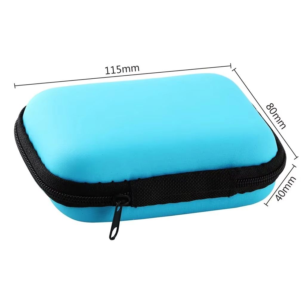 GearPack Compact Tech Travel Storage Bag  Zipper Case For Earphones Chargers  Cable Organization 5