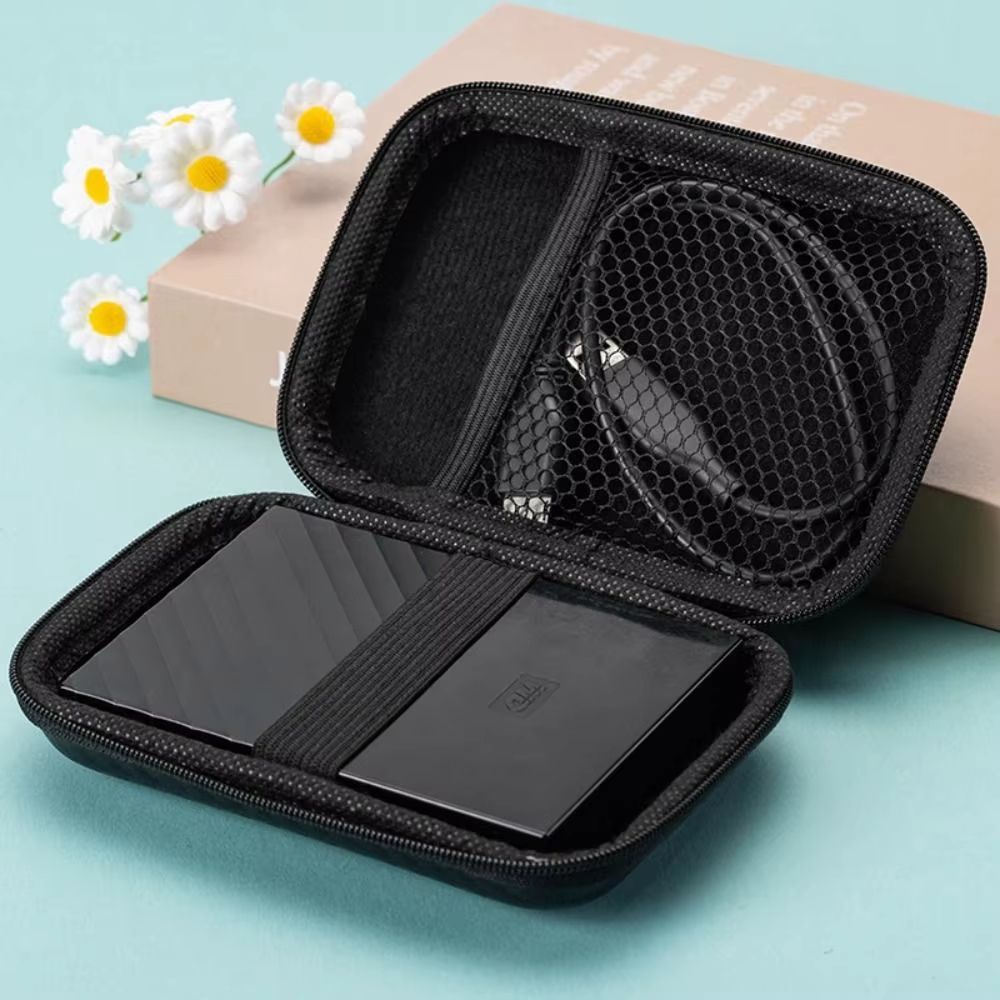 ClearGuard EVA Tech Organizer Pouch  Portable Case For Phone Chargers Headphones  USB Cables 1