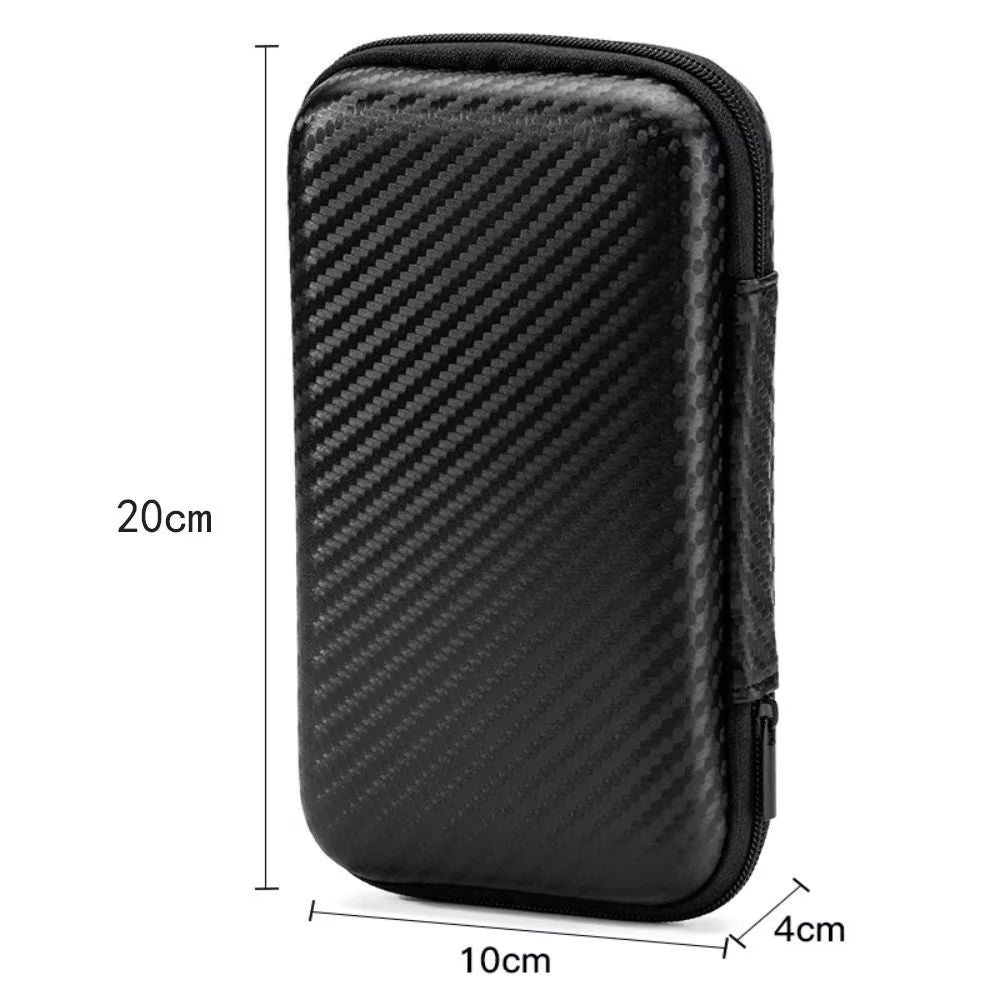 ClearGuard EVA Tech Organizer Pouch  Portable Case For Phone Chargers Headphones  USB Cables 12