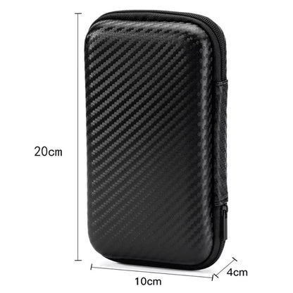 ClearGuard EVA Tech Organizer Pouch  Portable Case For Phone Chargers Headphones  USB Cables 12