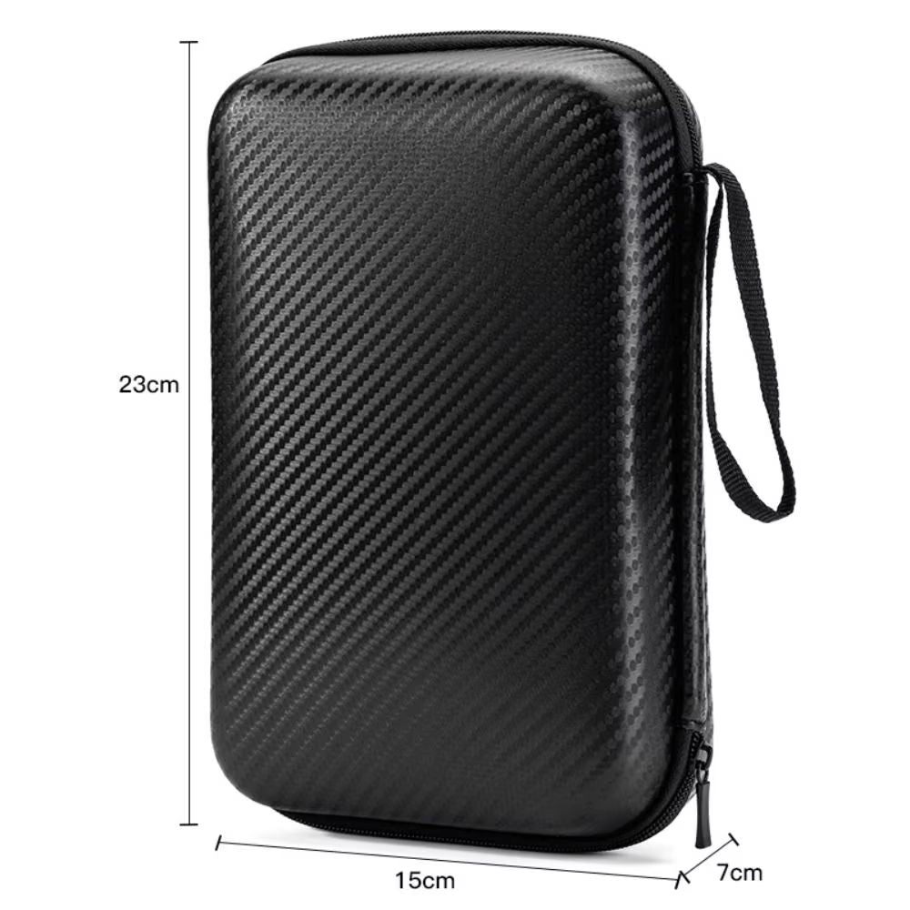 ClearGuard EVA Tech Organizer Pouch  Portable Case For Phone Chargers Headphones  USB Cables 13