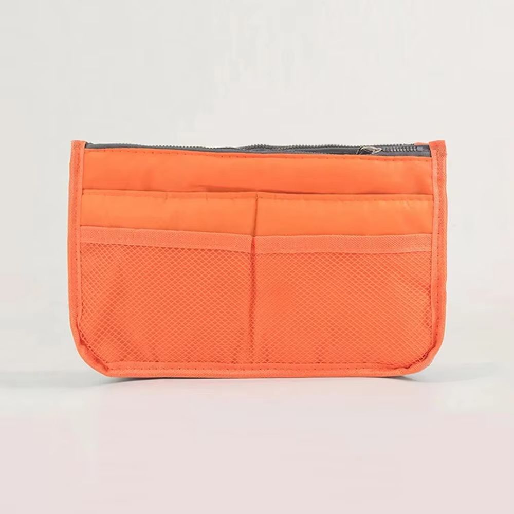MaxStore MultiPocket Large Capacity Makeup Bag  Double Zipper Toiletries  Travel Cosmetic Organizer 2