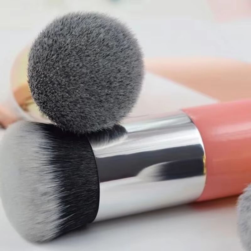 Big Fat Dun Foundation Makeup Brush  Large  Small MushroomStyle Dual Head For BB Cream  Foundation 3