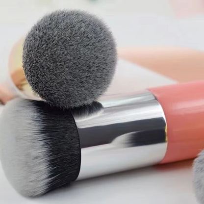 Big Fat Dun Foundation Makeup Brush  Large  Small MushroomStyle Dual Head For BB Cream  Foundation 3