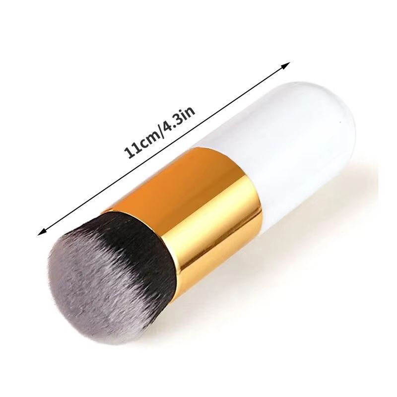 Big Fat Dun Foundation Makeup Brush  Large  Small MushroomStyle Dual Head For BB Cream  Foundation 5