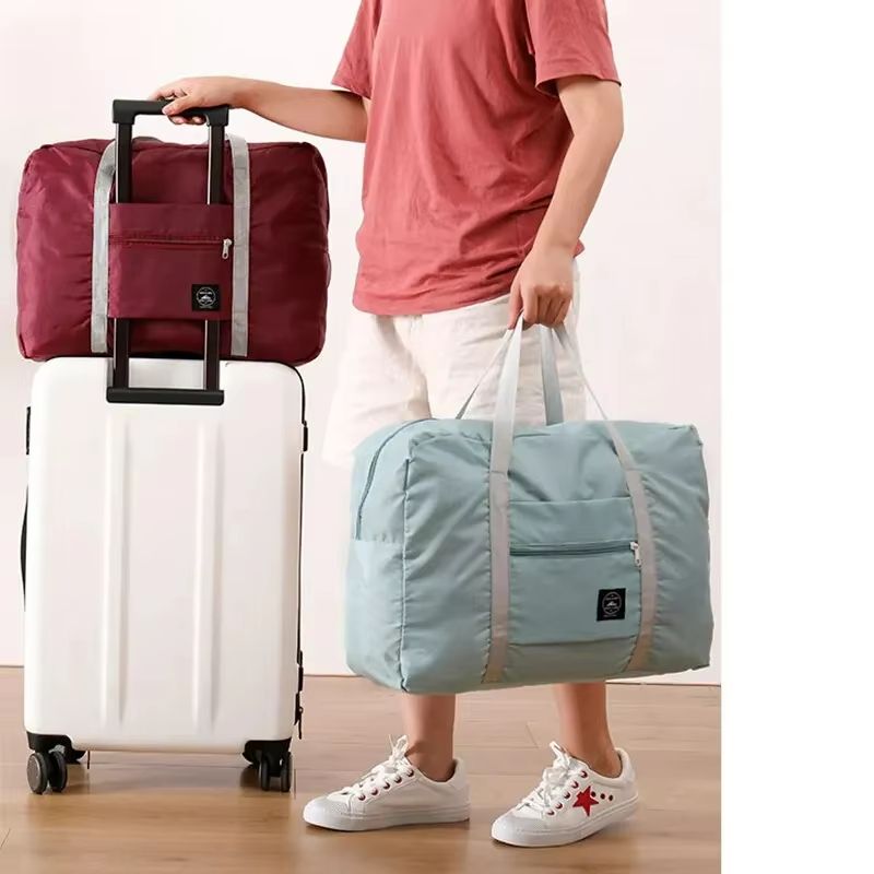 TravelFlex 2Pack Foldable Travel Duffel Bag  CarryOn Weekender For Men  Women 1
