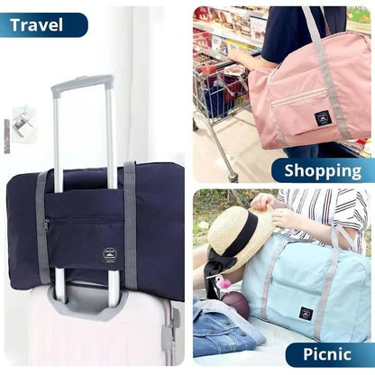 TravelFlex 2Pack Foldable Travel Duffel Bag  CarryOn Weekender For Men  Women 4