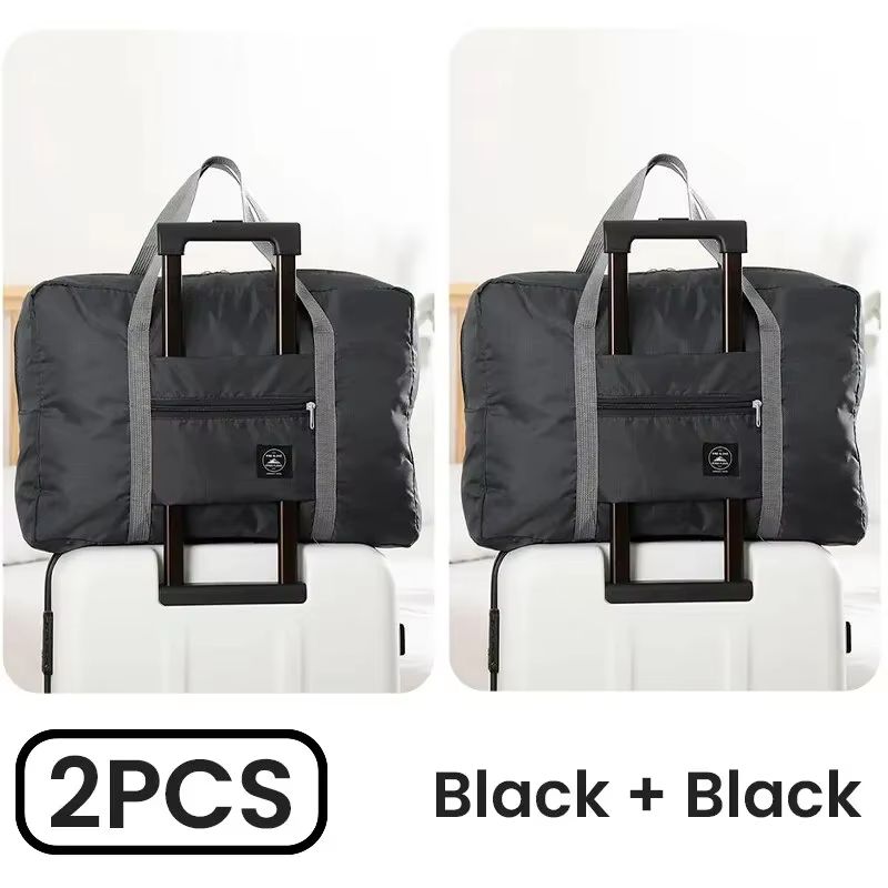 TravelFlex 2Pack Foldable Travel Duffel Bag  CarryOn Weekender For Men  Women 6