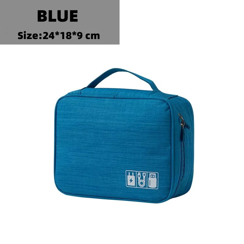 CableGuard Waterproof Tech Organizer Bag  Portable Storage For Chargers USB Cables  Travel Accessor 9