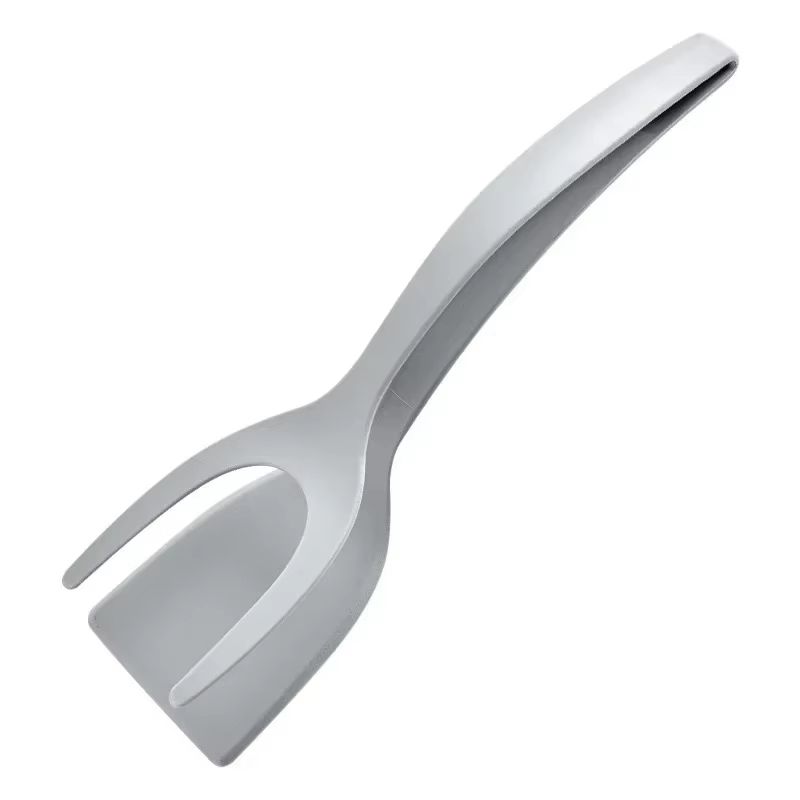 KitchenFlip 2in1 Nylon Grip Flip Tongs  Egg Spatula  Steak Turner Clamp 7