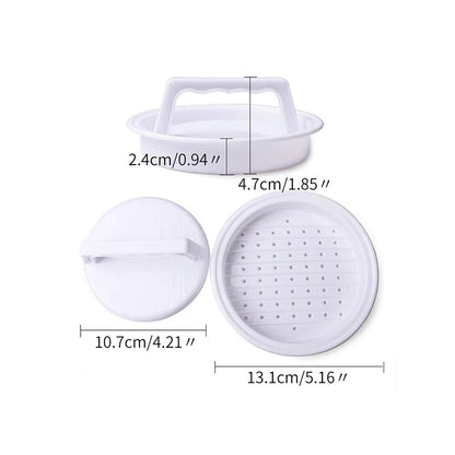 PerfectPatty Hamburger Press  Stuffed Burger Maker Mold For BBQ  Grill 3