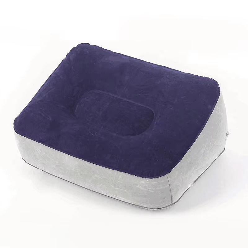 TravelLift Inflatable Footrest Pillow  Portable PVC Air Cushion Leg Rest For Travel Office  Home 5