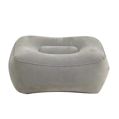 TravelLift Inflatable Footrest Pillow  Portable PVC Air Cushion Leg Rest For Travel Office  Home 6