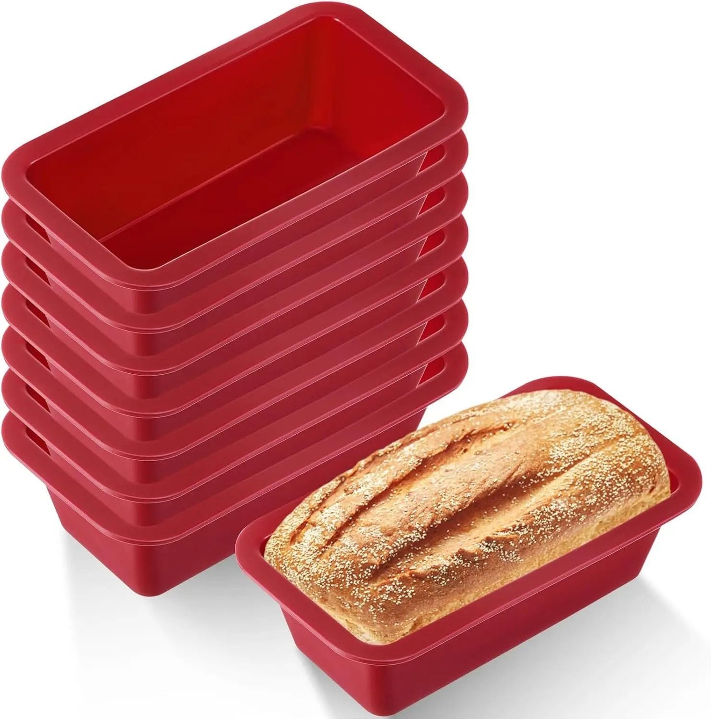 Nonstick Silicone Mini Loaf Baking Pan
