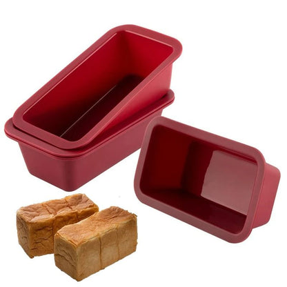 Nonstick Silicone Mini Loaf Baking Pan 5