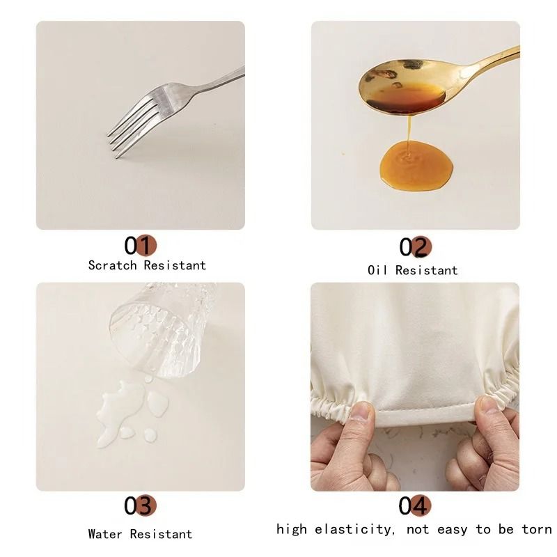 Waterproof Leather Tablecloth Pad For Dining Or Work Tables 1