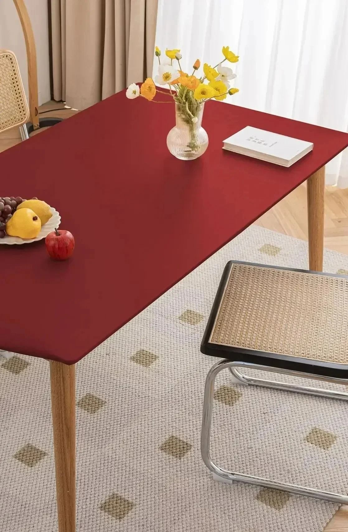 Waterproof Leather Tablecloth Pad For Dining Or Work Tables 8
