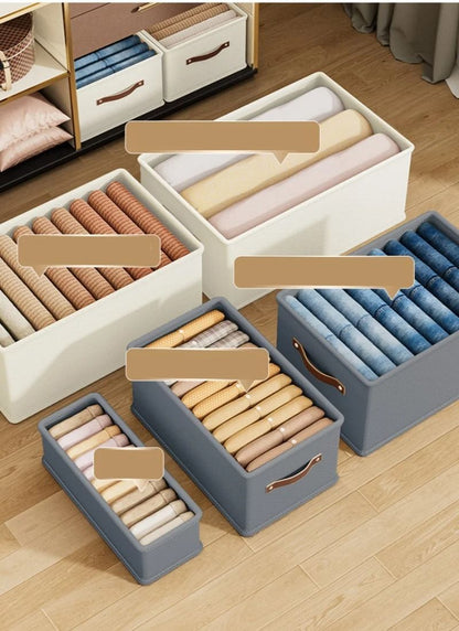 Foldable Dustproof Clothing And Toy Storage Box 3
