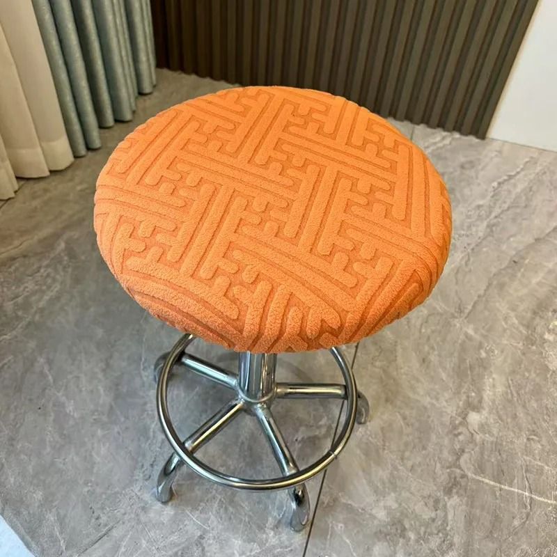 Round Elastic Stool Cushion Cover Dustproof Seat Protector 13