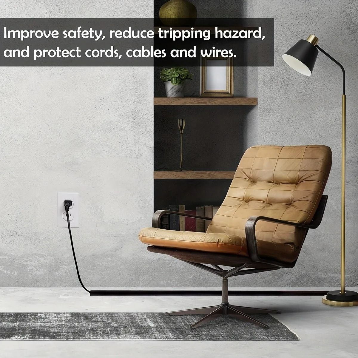 Self Adhesive Floor Cable Protector Strip 3