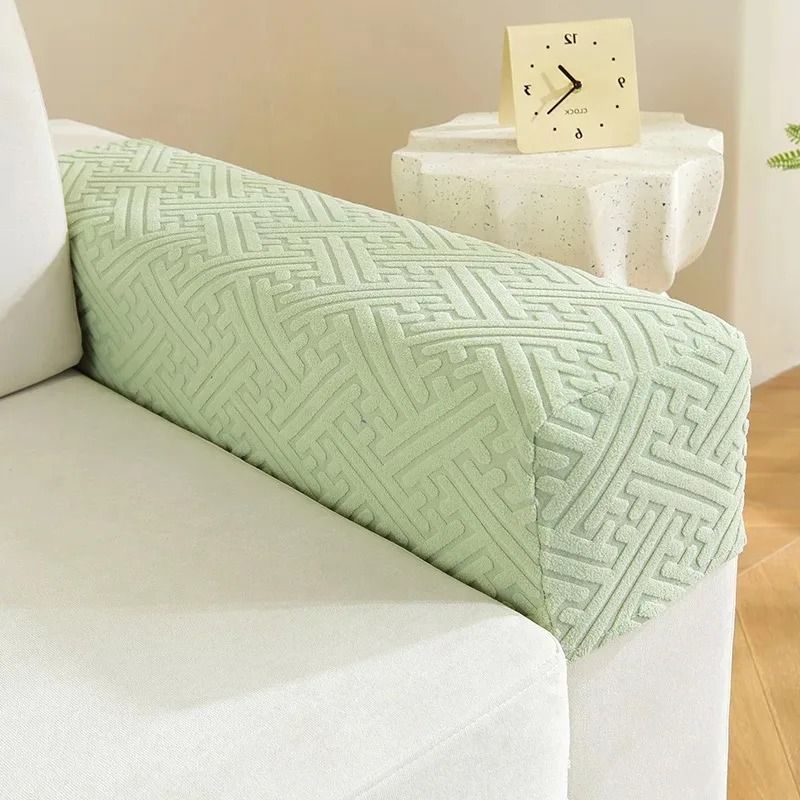 Stretch Armrest Covers For Sofa Or Chair 10