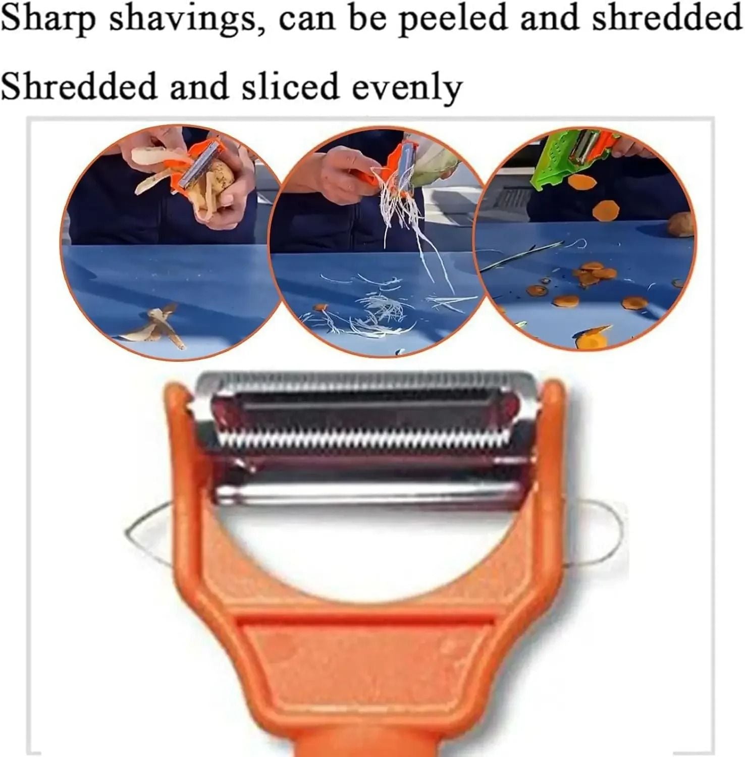 Multi Fruit And Vegetable Peeler Kit For Kitchen 3